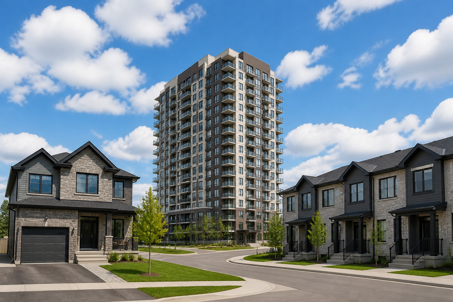 freehold condo or potl ottawa ownership types explained — illustration