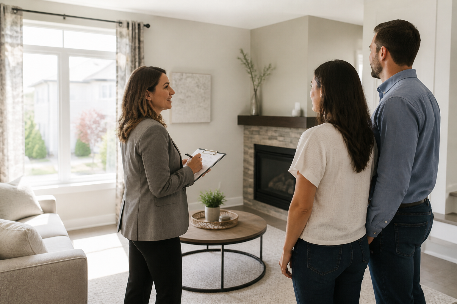touring homes like a buyers agent — illustration